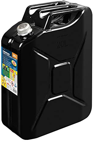 LAMPA 67005 Reservekanister 20L Benzin Diesel Normal (91) bleifrei schwarz