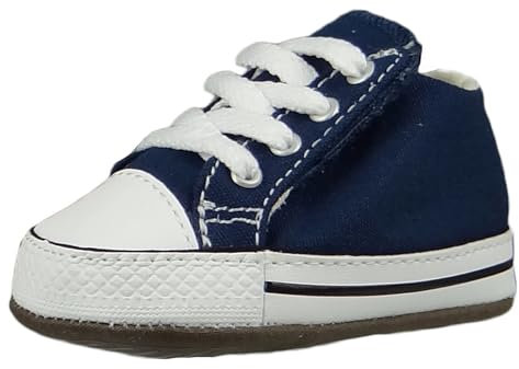 Converse Chuck Taylor all Star CRIBSTER Canvas Color-Mid, Scarpe da Ginnastica Unisex-Bambini, Navy/Natural Ivory/White, 20 EU