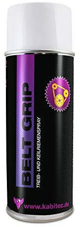 KABITEC BELT GRIP Keilriemenspray 1x 400 ml Aerosol │ Treibriemenspray Antriebsriemenspray