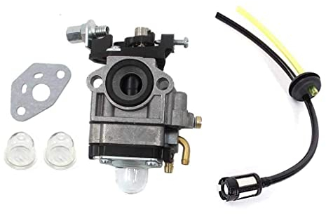 HURI Vergaser & Dichtung Benzinschlauch mit Filter für Güde GMH 600, GMH 601 Heckenschere