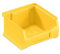 48 Lager Box Kasten Kiste Sichtlagerbox Stapelbox 100x100x60 gelb