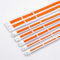 Angitu Customization 4mm PET Sleeve Extension Power Supply Cable Kit 6Pcs 30CM Cables 18AWG ATX/EPS/8-pin PCI-E/6-pin PCI-E (White & Orange)
