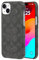 COACH Signature Canvas Slim Wrap iPhone 15 Plus Hülle, kompatibel mit kabellosem Laden – Signature Charcoal