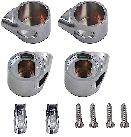 CANJPTON Soft Close Toilet Seat Hinge End Caps Compatible with Roca DAMA Giralda Senso Hall AI0001100R Metal Replacement Parts
