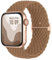 Suitisbest Cinturino in nylon compatibile con Apple Watch 42 mm, 44 mm, 45 mm, 46 mm, 49 mm, antiscivolo, elastico intrecciato per Apple Watch 10, 9, 8, SE 7, 6, 5, 4, 3, 2, 1, Ultra, marrone