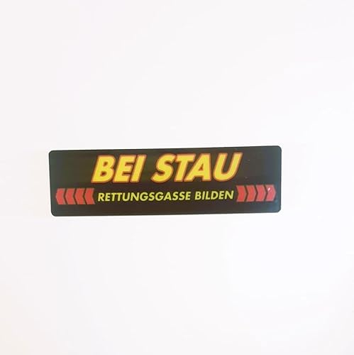 Bei stau rettungsgasse bilden - REFLEKTIEREND