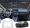GAFAT Compatible con Cupra Formentor/Seat Leon MK4 2021–2024 2025 Parasol para Parabrisas Interior, Formentor 2025 Parasoles Lunas Delanteras, Enfriamiento, Protección UV, Formentor Accesorios