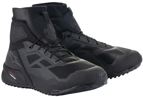 Alpinestars 2611624-111-10, Stivali Moto Uomo, Nero, 44 EU