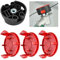 TALOEYH Bosch F016800431 - Línea de repuesto para desbrozadora Bosch AFS 23-37, con cabezal de recortadora F016F04839 y cubierta de carrete F016F04841 (3 cubiertas + 1 cabezal)