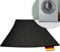 PIKKI® Waschmaschinenunterlage - Antivibrationsmatte - Schwingungsdämpfer - Antirutschmatte - Gummimatte in vielen bereichen anwendbar! 600 x 600 mm, 8 mm stark