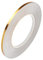 WMUVAZA 5mm Breite Hologramm Zierstreifen, Universal Chromzierleiste, Dekorstreifen Seitenstreifen Klebestreifen, Auto Chromleiste, für Auto Motorrad Modellbau, Gold, 5MM*50M