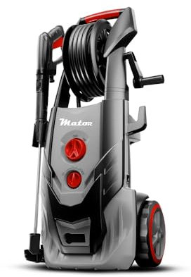 Hidrolimpiadora Profesional de Agua Fría 195 Bar – Alta Presión con Motor de 2.500 W – AK Pro 195 – Mator