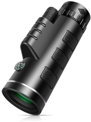 40X60 Monokular Teleskop Tragbare Nachtsicht HD Zoom Monokular Fernglas Taschenteleskop für die Vogelbeobachtung im Freien Reise Jagd Wandern