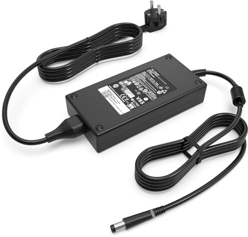 240W 180W Laptop Netzteil Ladegerät für Dell Alienware 17 15 13 M15 M17 R1 R2 R3 R4 R5 M17X M18X X5, Dell G3 G5 G7 G15 G16 Serie,Precision 7710 7720 7730 7740 7750 7760 7770 7670 Laptop Ladekabel