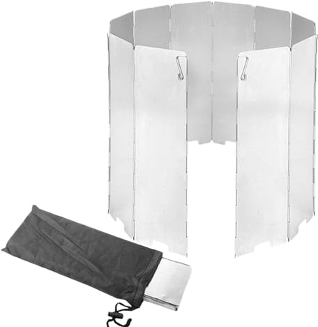 Genérico Schutz für Campingkocher, Schutz für den Grill, wasserdicht, für den Außenbereich, Picknick, Camping, Survival, Bergsteigen, Hof