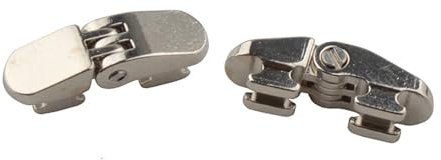 Vaeltor 10sets 4mm Larghezza Occhiali Cerniera Plastica Occhiali Telaio Ottico Riparazione Cerniera Accessori MB008