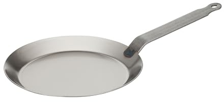 Matfer Bourgeat 062031 Round Crepe Pan, 7-Inch, Gray