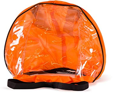 wellenshop Lalizas Sprayhood Sprayschutzhaube für aufblasbare Rettungsweste mit ISO 12402-3 Boot Haube Überzug Kopf Kopfbedeckung Schutz vor Regen, Wasser, Gischt