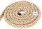 DQ-PP Corde en Jute | 5m | 6mm d'épaisseur | Naturel Fil de Jute | Ficelle de Jute | Naturelle Deco Cordelette Balancoire Jardin