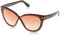 Tom Ford Unisex-Erwachsene FT0511 52B 59 Sonnenbrille, Braun (Avana Scura/Fumo Grad)
