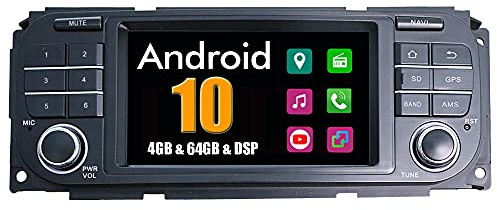 RoverOne Car DVD Player for Jeep Wrangler Liberty for Chrysler Sebring Grand Voyager for Dodge Caravan with Autoradio GPS Navigation Stereo Bluetooth USB Mirror Link