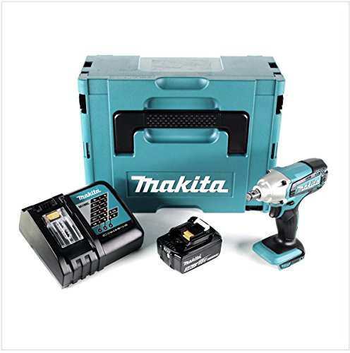 Makita DTW 190 RF1J 18V Li-Ion Akku Schlagschrauber im Makpac - mit 1x 3,0 Ah Akku, 1x Schnell Ladegerä