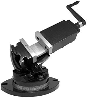 PAULIMOT 3-Achsen Maschinenschraubstock 100 mm Backenbreite 360° drehbar