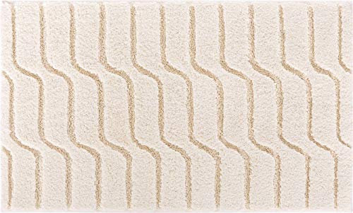 Grund Badteppich, 100% Baumwolle, Grau, 100% Baumwolle, Natur, 70x120 cm