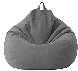 Happymore, Sitzsack-Sesselbezug, Sofabezug, extra groß, waschbar, Sitzsackbezug für Kinder, Sitzsack-Bezug ohne Füllung