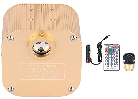 16W LED Light Engine RGBW Sternenhimmel Blinkende Plattenspieler Decke Glasfaserbeleuchtung für Heimkino-Autodekoration AC85-265V Car Line