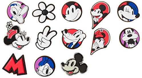 Crocs Disney Shoe Charms | Jibbitz, Mickey Mouse & Friends, 13 Pack