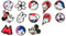 Crocs Disney Shoe Charms | Jibbitz, Mickey Mouse & Friends, 13 Pack