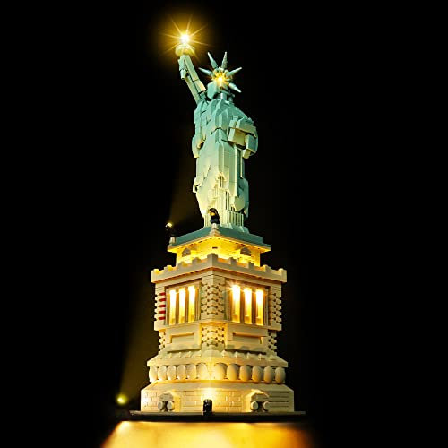 Licht-Set für Lego Architecture Freiheitsstatue 21042 (Lego-Set ist nicht im Lieferumfang enthalten) (klassische Version)