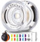 MAGICYOYO K2 Crystal Profi JoJo Mit Leerlauf, Responsive Trick JoJo Dual Zweck Für Kinder, Unresponsive Jo-jo Magic Jo Jo Mit Kugellager, 12 Yoyo Schnüre, Yo Yo Hülle (Weiß)