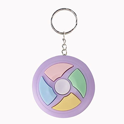 Giocattolo antistress per bambini, portachiavi 2 in 1, giocattolo creativo con ciondolo, giocattolo educativo sensoriale interattivo per bambini, 10 x 5,5 sxu