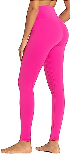 Sunzel Leggins Sportivi Donna Vita Alta Leggings Palestra Donna Pantaloni Yoga Controllo della Pancia Opaco Elastici Morbido Casual