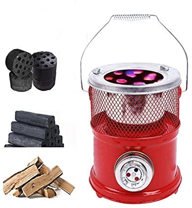 SJASD Estufa de leña Portátil,Estufa de Camping,Mini Estufa de carbón Estufa de leña para Acampar para Actividades al Aire Libre Cocina Senderismo Picnic BBQ
