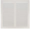 Amig - Griglia Quadrata in Alluminio con Zanzariera | Griglie di Ventilazione per presa d'Aria | Ideale per Soffitto Cucina e Bagno | Dimensioni: 250 x 250 mm | Colore: Bianco