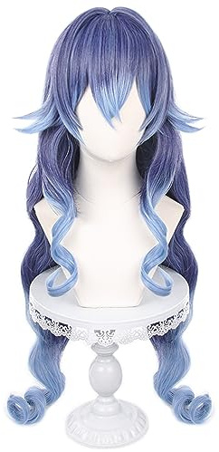 HIROAKIYA Layla Cosplay Wig with Wig Cap, Length approx.95cm
