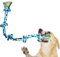 TUAHOO Corde de Jouet Chien pour Maillers Agressifs, Corde 5 Noeuds pour Chien 92cm/780g, Indestructible Jouet de Corde à Mâcher pour Chiens de Tir à la Corde Nettoyage des Dents