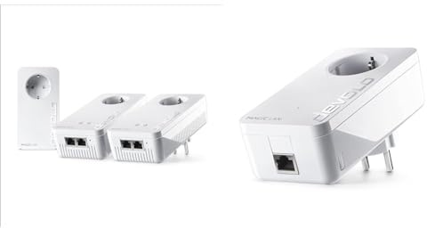devolo Magic 2 WiFi 6 Multiroom Kit, WLAN Powerline Adapter & Magic 2 LAN Erweiterungsadapter, LAN Powerline Adapter