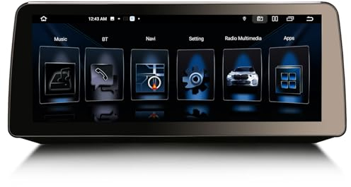 Erisin 12.3 8-Kern 8GB+128GB Android 13 Autoradio GPS Navi für BMW 3er E90 E91 E92 E93 2009-2012 CIC-System Unterstützt IPS OEM Bluetooth 5.0 CarPlay Android Auto DAB+ USB WiFi Can-Bus DSP DVR TPMS