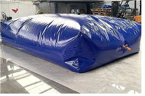 QUSYZD Notwassertank Wassersack 100L 500L 1000L 2000L 3000L 4000L 5000L 6000L 8000L 10000L Wassertank-Aufbewahrungsblase, weicher, Faltbarer Wassersackbehälter fü,B-2082L/550Gal/2x1.2x0.87 m