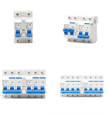 NXB-63 Dual Power Supply Interlock Switch DZ47 Interlock Conversion 2PC Type 63A City Power Switch EKFBQBGW(1P-1P,2A)