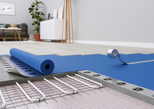 OPTIMA MAX Laminat Unterlage 2mm – Perfekter Schallschutz für Fußbodenbeläge, 10 m² pro Packung, Idealer Schutz und Komfort, Hochwertige Dämmung für jeden Raum