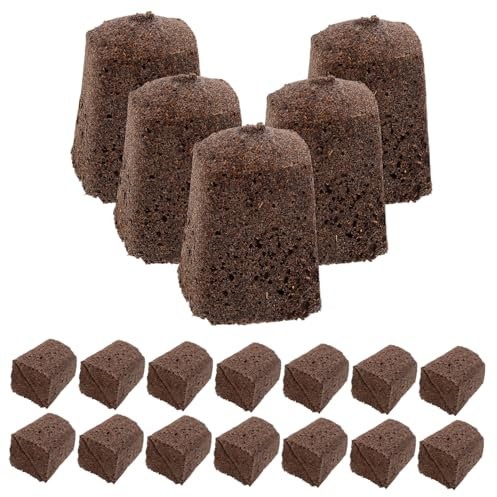 BESPORTBLE 30stücke Hydrokultur-anbauerde Kokosnuss-torf Ersatz-pflanzenstarter Gartenzubehör Torfblöcke Für Hydrokultur-anbau