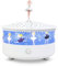 Trousselier - Veilleuse - Projecteur d'Etoiles Ballerine 14 Cm - Musical - Détection des Pleurs - Rechargeable USB