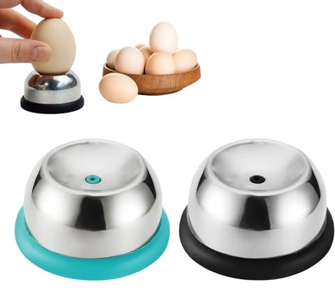 2 Stück Eierpiekser,Eierstecher Eipicker Edelstahl,Eierpicker Küchen,Eierlocher Hilfe Egg Gekochtes,Eierpikser Camping, Spülmaschinenfest,Stecher für Hart Gekochte Küchenutensilien Bar Cooking Egg