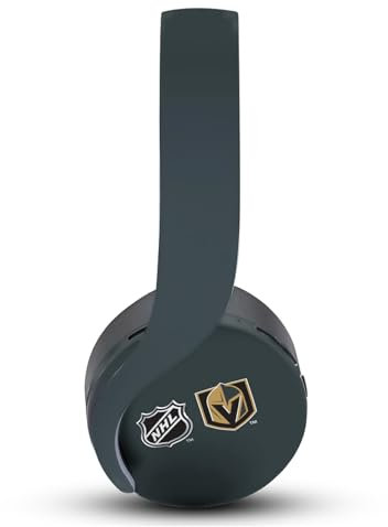 Head Case Designs Offizielle NHL Übergroß Vegas Golden Knights Vinyl Haut Aufkleber Abziehbild Abdeckung kompatibel mit Sony PlayStation PS Pulse 3D Headset