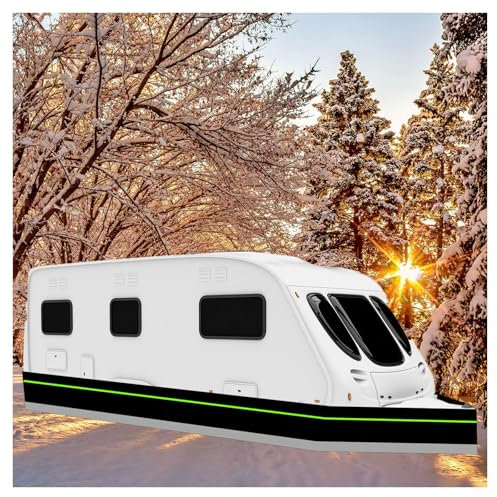 RYJYQYX Kein Bohren Erforderlich Halbgarage 0,8 m hoch Wohnwagen Plane Bequeme Lagerung Halbgarage Wohnmobil Abdeckung,34m/111ft